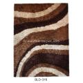 Polyester Viscose &amp; Soie Shaggy Mix Tapis